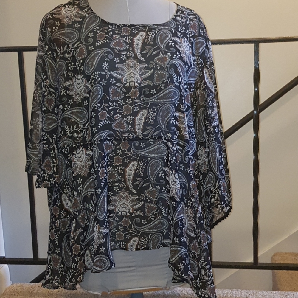 Simply Emma Paisley Top